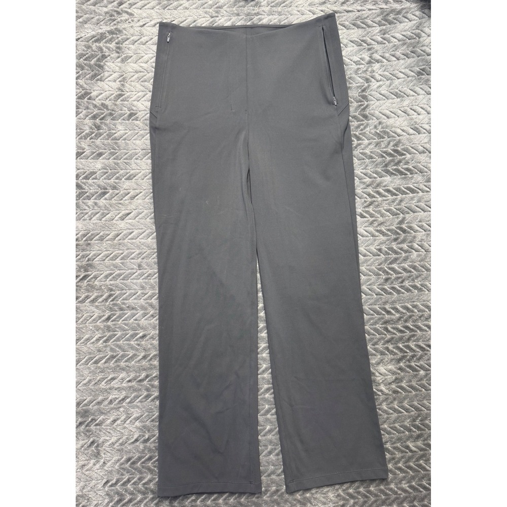 Lululemon Like New Wide Leg High Rise Trousers 8 Dark Grey LW6CA1S (2024)